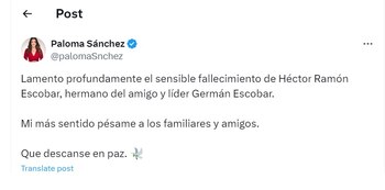Paloma Sánchez también se posicionó