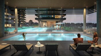 Cuenta con zonas verdes, quincho