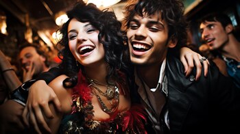 Una noche llena de energía y diversión en la ciudad mientras la juventud disfruta de actividades culturales, conciertos y bares. Una experiencia nocturna que no tiene comparación. (Imagen ilustrativa Infobae)