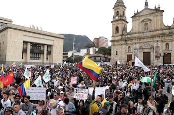 Se esperan manifestaciones en Bogotá el 7 de agosto de 2026 durante la posesión presidencial de Abelardo de la Espriella - crédito Carlos Ortega