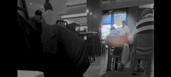 El operativo fue filmado y