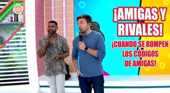 Janet Barboza y Julián Zucchi