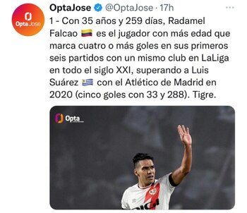 Nuevo record abatido: Radamel Falcao
