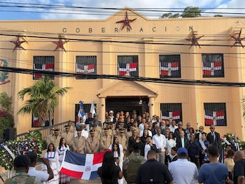 Algunos de los asistentes fueron