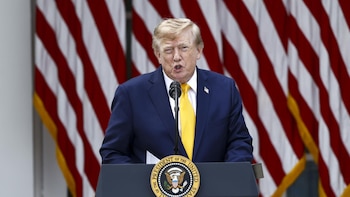 Trump afirma que Irán es "una nación fallida" y pide juzgar a sus líderes por "crímenes contra la humanidad"