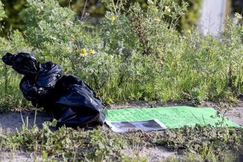 Junto al mensaje había posibles