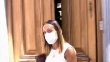 Agustina Cosachov se presentó hoy