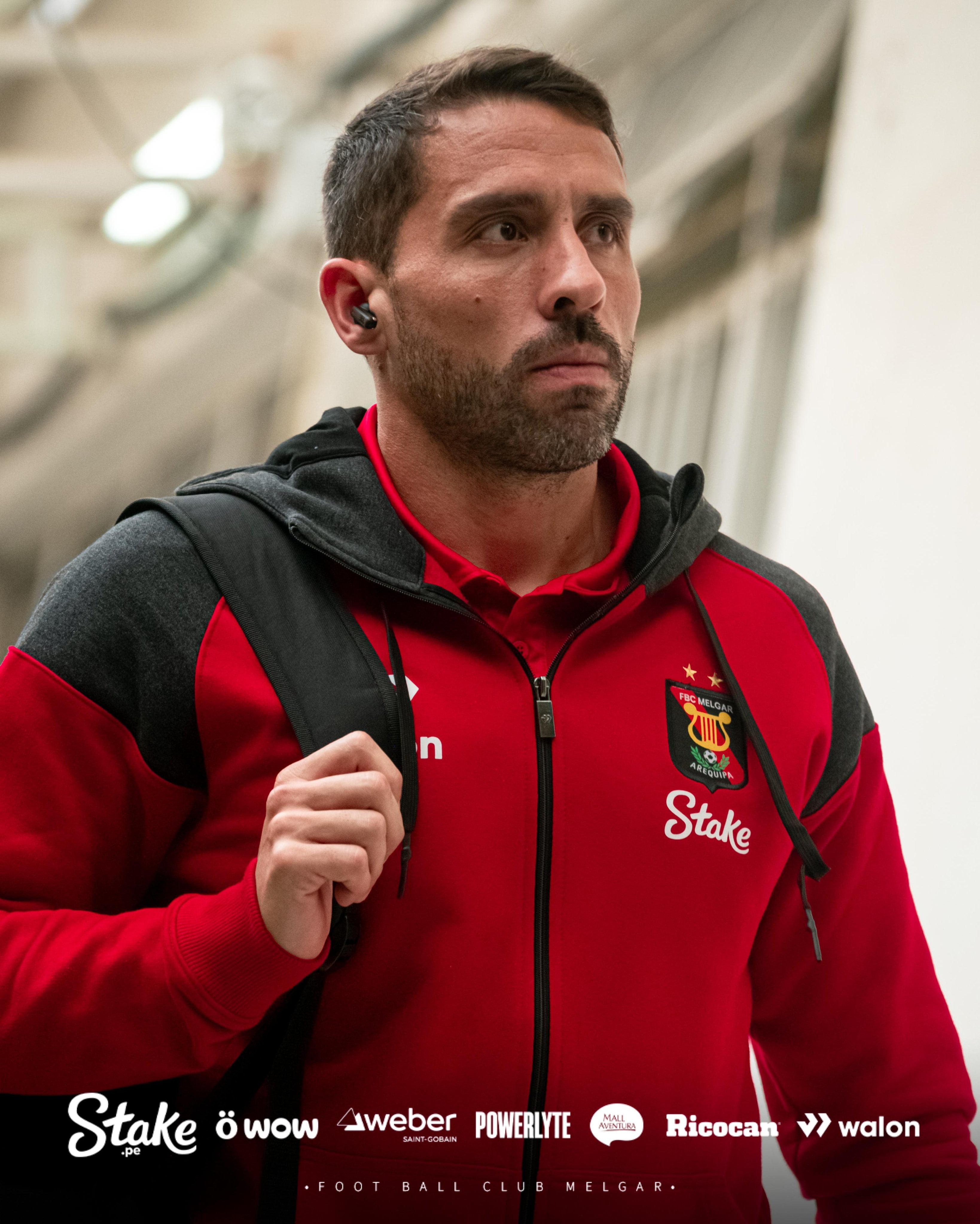 Melgar llegó al estadio Monumental de la UNSA.