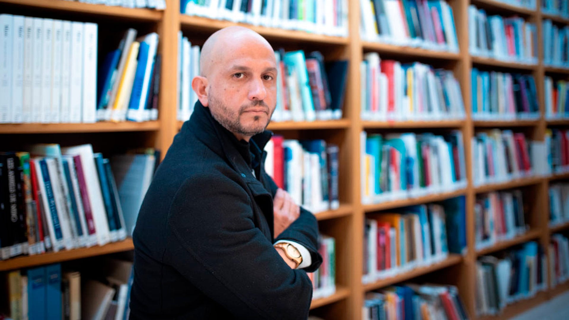 Jorge Carrión en su paraíso, una librería.