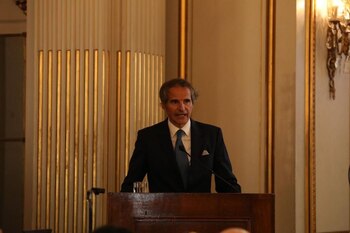 Rafael Grossi fue premiado en