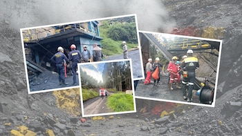 Explosión en mina de Sutatausa deja 14 mineros atrapados: equipos de emergencia y rescate se movilizan al sitio