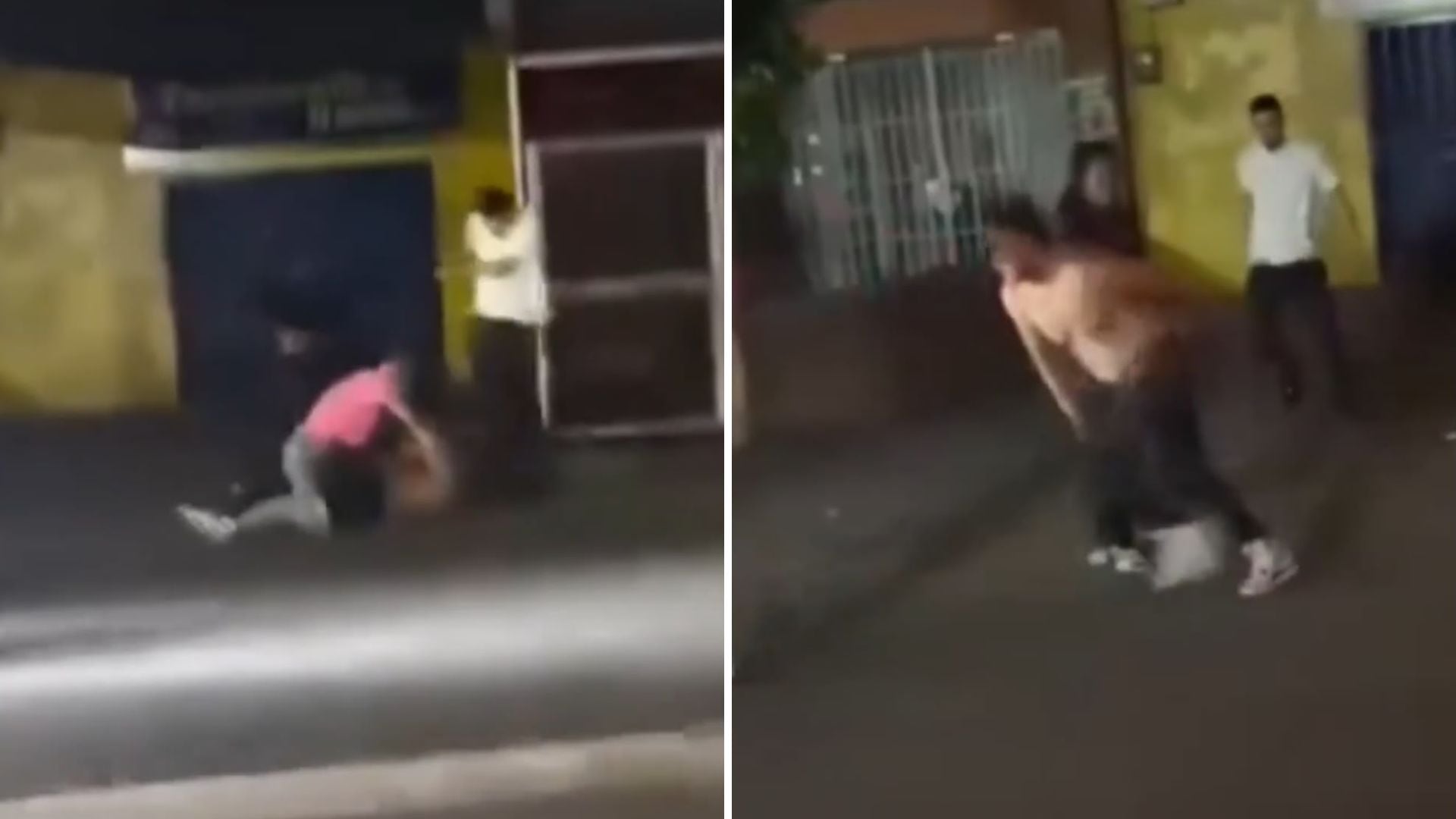 Riña en el Parque del Cholao en Jamundí terminó con una mujer inconsciente en vía pública - crédito @ColombiaOscura/X