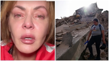 Gaby Spanic rompe en llanto tras doble terremoto en Venezuela: “Importa más el futbol”