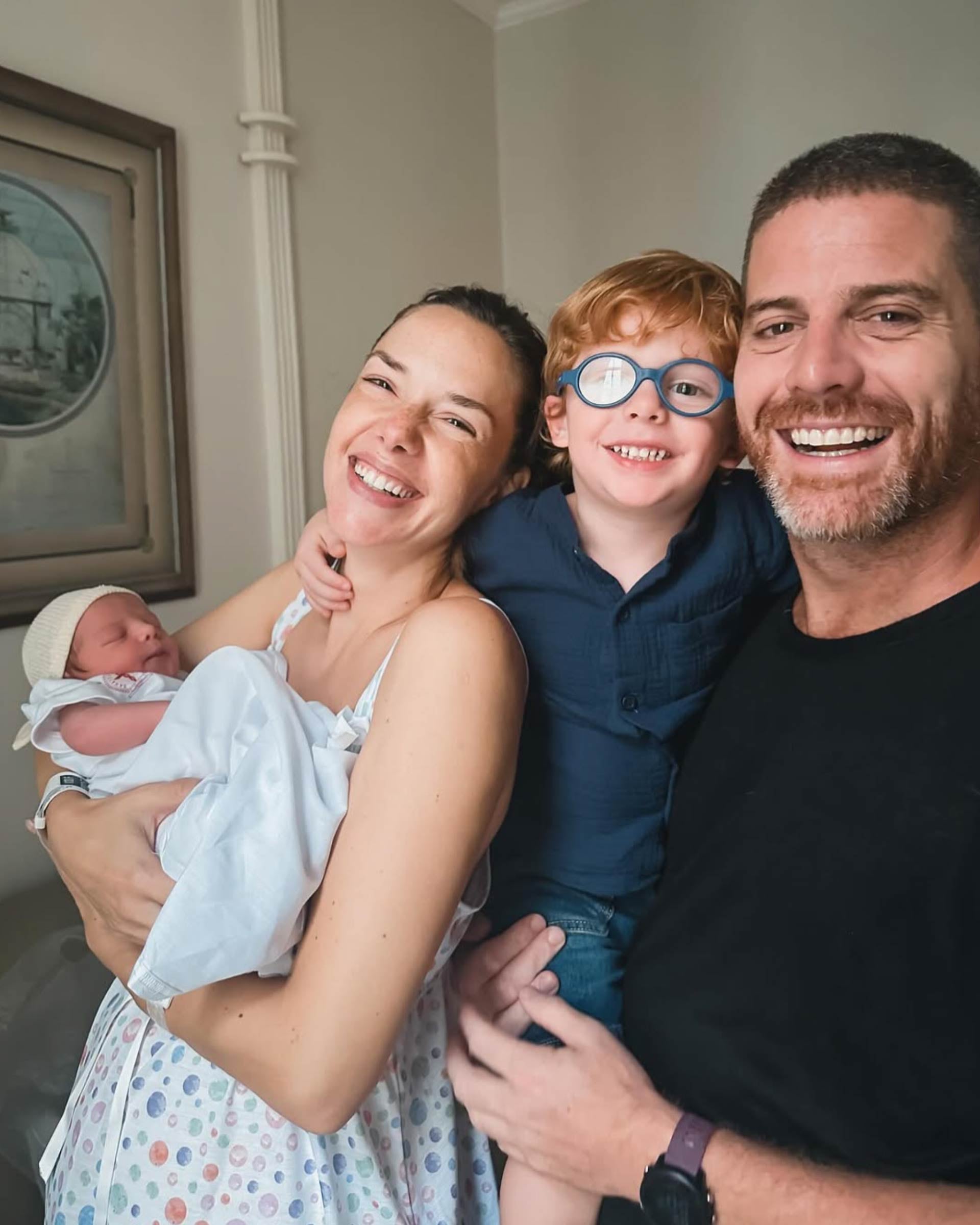 En enero, la actriz le dio la bienvenida a su segunda hija, Isabella, fruto de su vínculo con Andrés Rolando (Instagram)