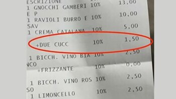 Los comensales no esperaban encontrarse