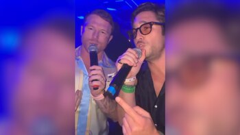 Diego Boneta y Saúl el