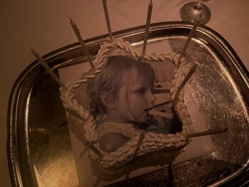 La foto de una pequeña