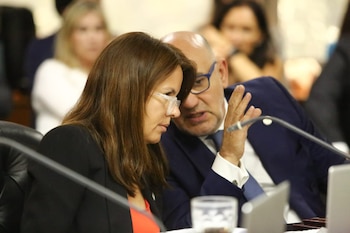 Sesión del plenario - Comisiones Acusación y Disciplina. Fuente: Consejo de la Magistratura