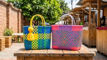 Marca española que vende canastas artesanales colombianas genera polémica en redes sociales: “Gentrificaron las canastas de zunchos”