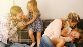Una familia. (iStock)