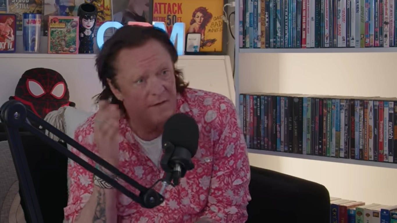 Michael Madsen recordó que perdió su colección de posters de películas en un incendio en 2018. (YouTube/One Bad Movie)