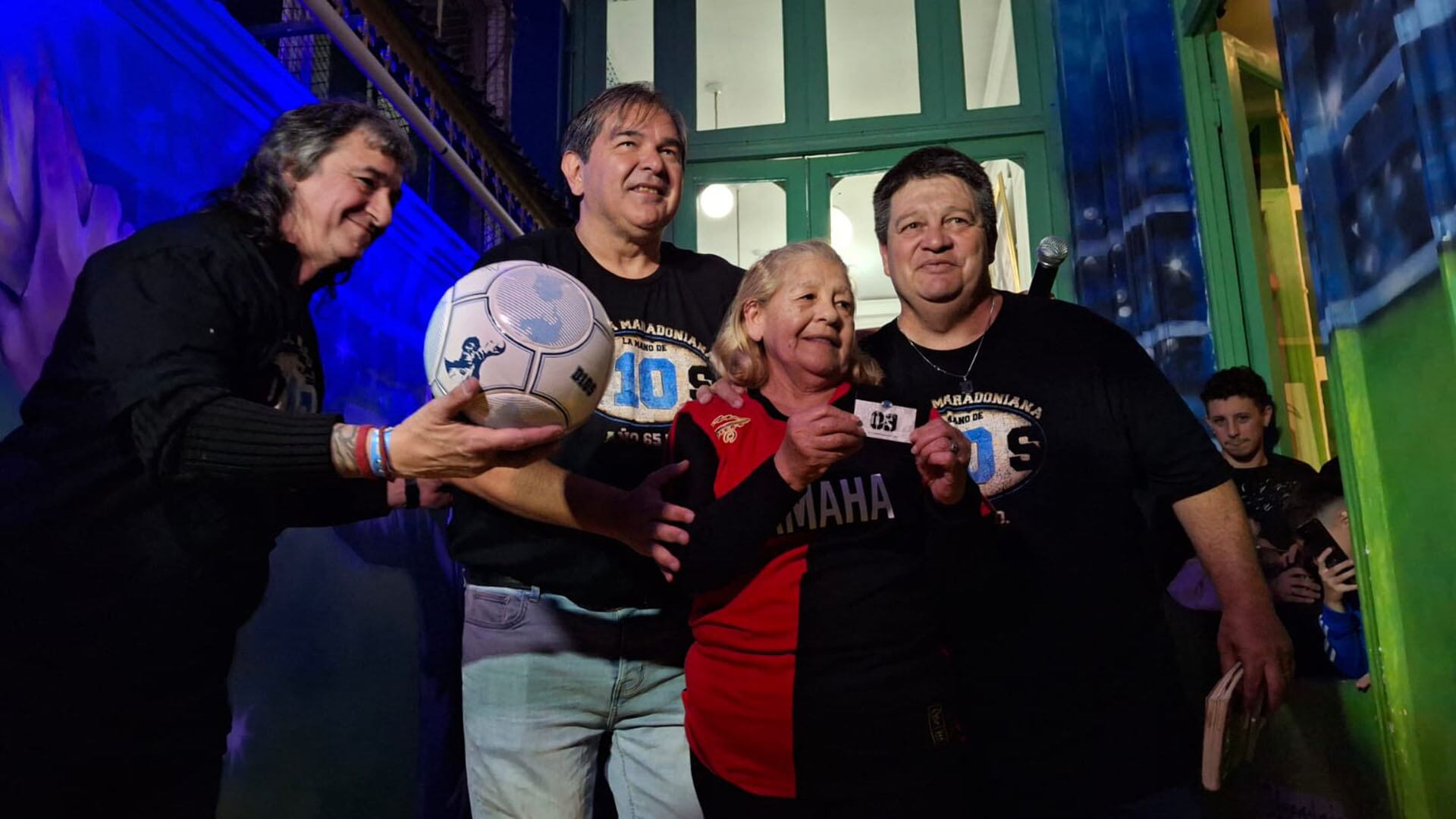 Rita Maradona fue bautizada por la