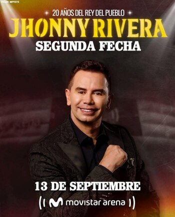Jhonny Rivera confirmó una segunda