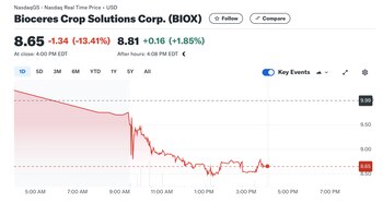 Desempeño diario de la acción