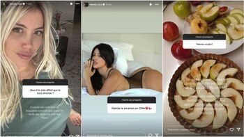 Wanda abrió su corazón en