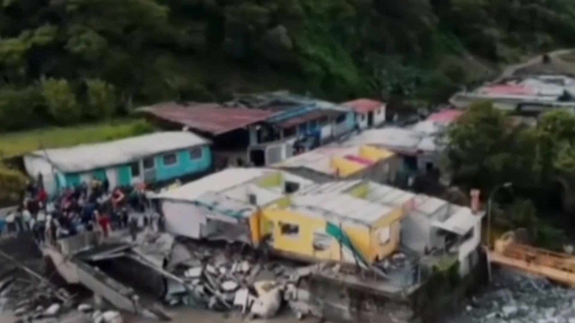 Miles de familias están afectadas en el estado venezolano de Mérida por las lluvias (Captura de video)