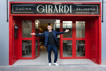 El menú de Girardi está