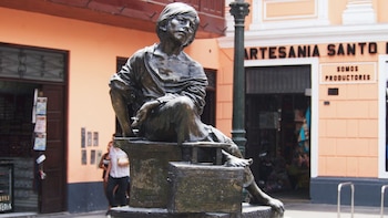 La escultura del Petiso estaba