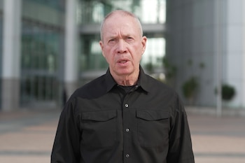 07/10/2023 El ministro de Defensa de Israel, Yoav Gallant (Europa Press)