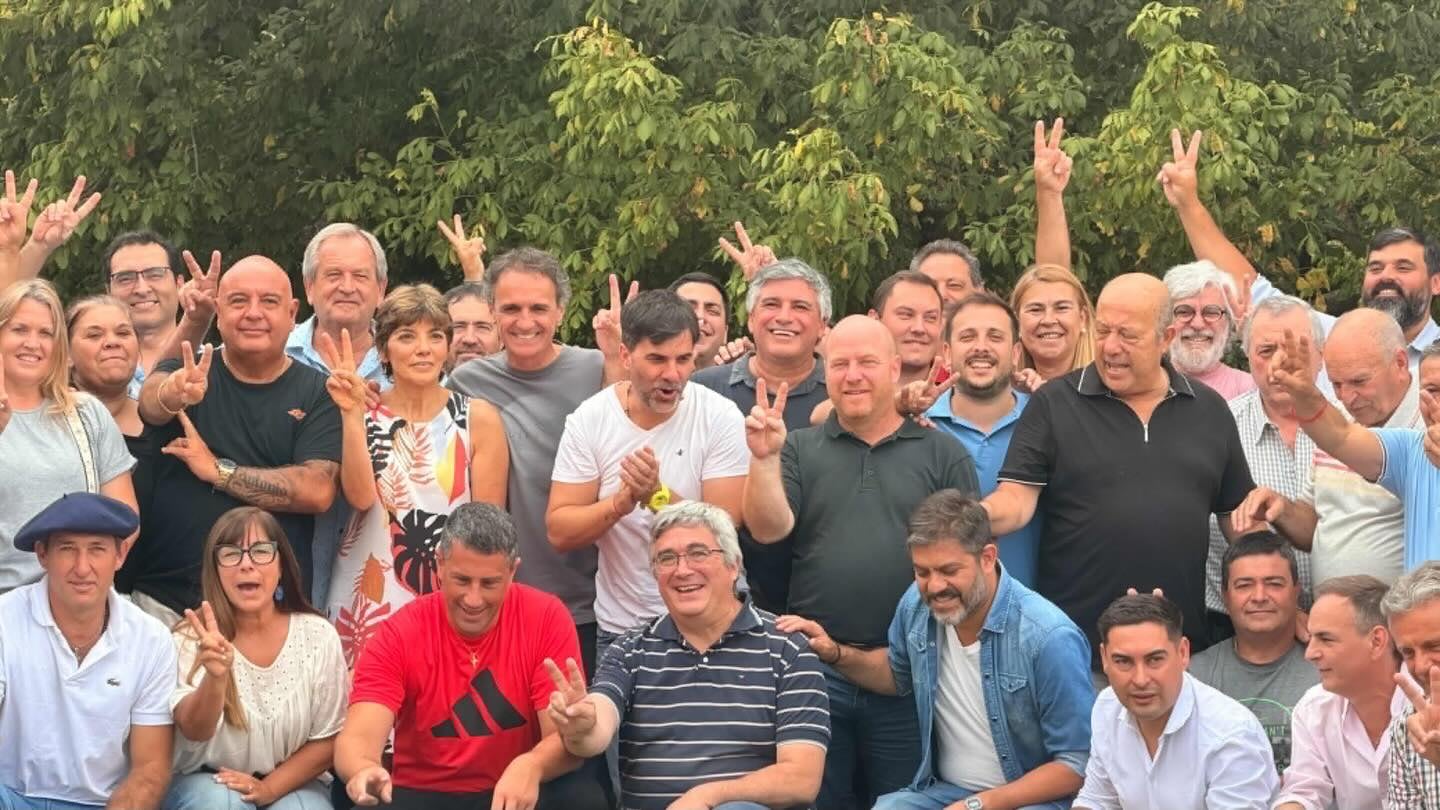 Con Echarren como anfitrión, distintos ministros provinciales participaron del encuentro del MDF de la Quinta sección electoral