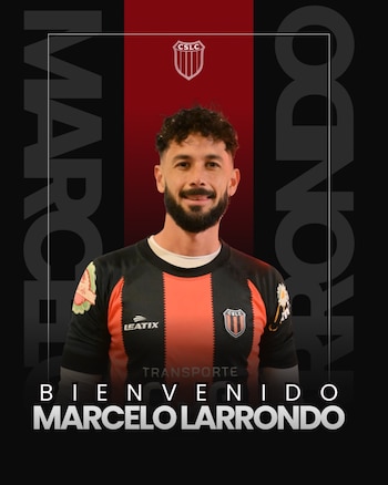 Marcelo Larrondo decidió volver del retiro para disputar el Torneo Regional Amateur con Sportivo La Consulta