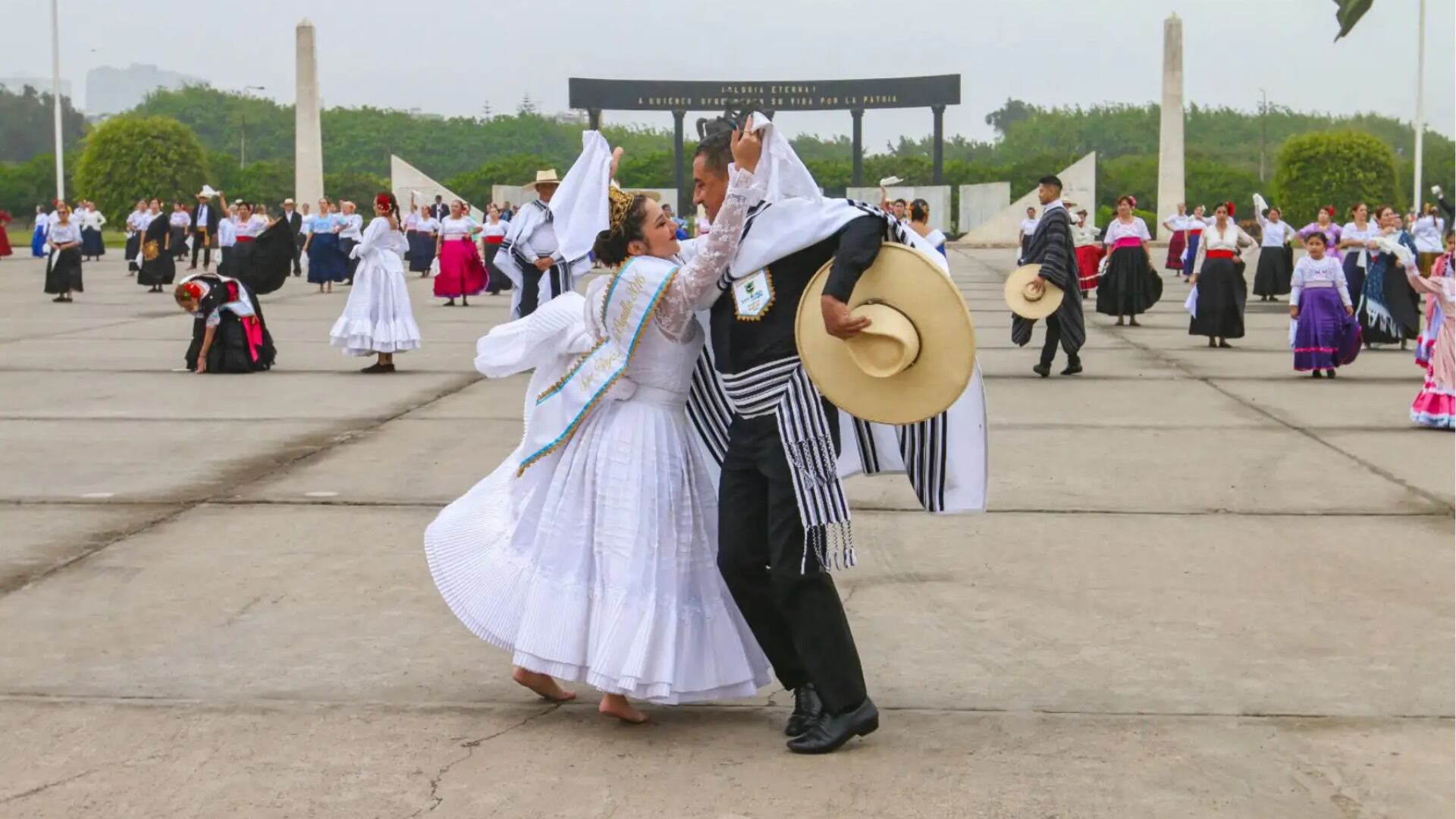 Marinera peruana busca ser inscrita en la lista de patrimonio cultural inmaterial de la Unesco. (Foto: Agencia Andina)
