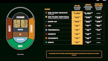Precios de entradas para Una Noche de Salsa 15