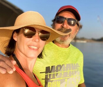 Pamela David y Daniel Vila,