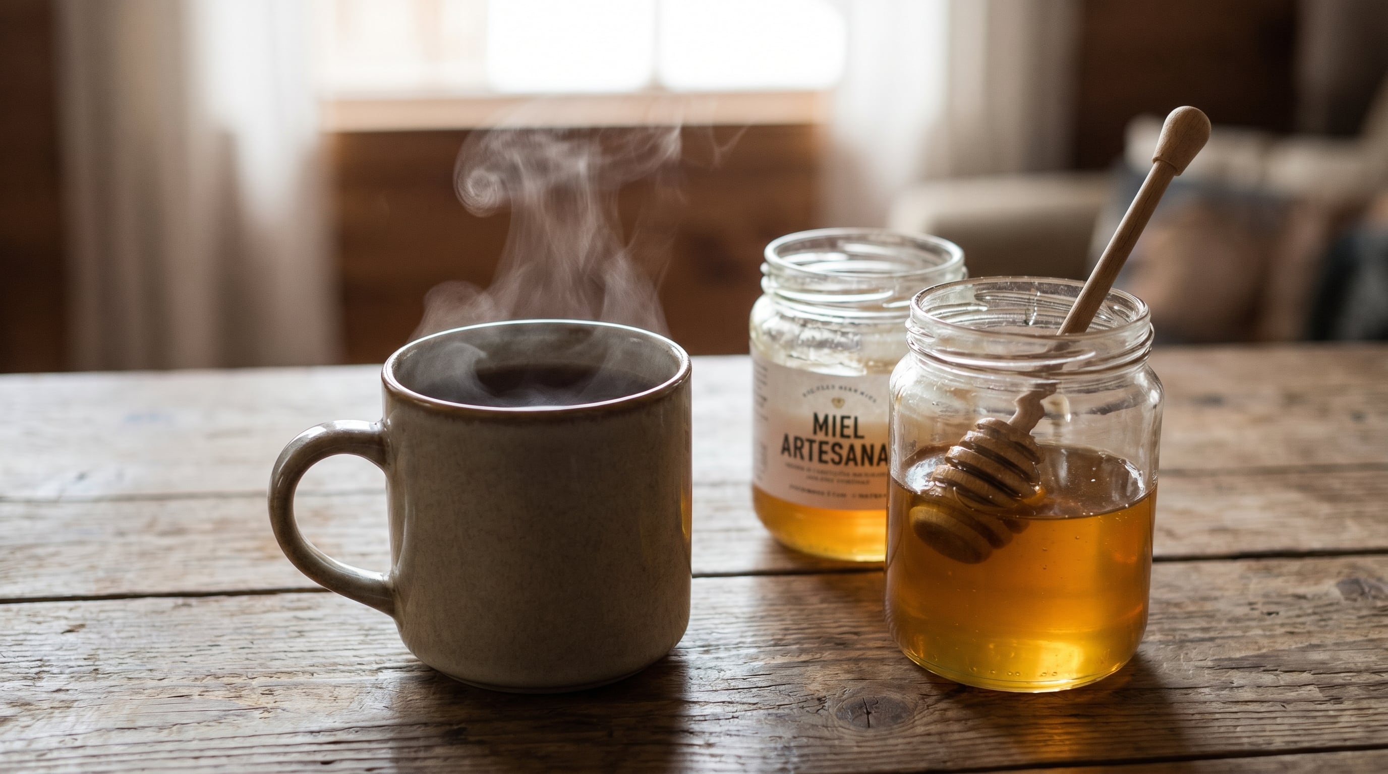 La miel, rica en compuestos fenólicos y antioxidantes, añade propiedades protectoras y energéticas al té, según estudios citados (Imagen Ilustrativa Infobae)