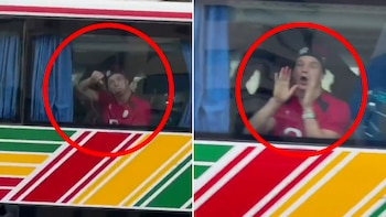 Los provocadores gestos de una figura del rugby inglés hacia los fanáticos argentinos reunidos en el Obelisco por el Mundial