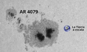 AR 4079 es monitoreada constantemente