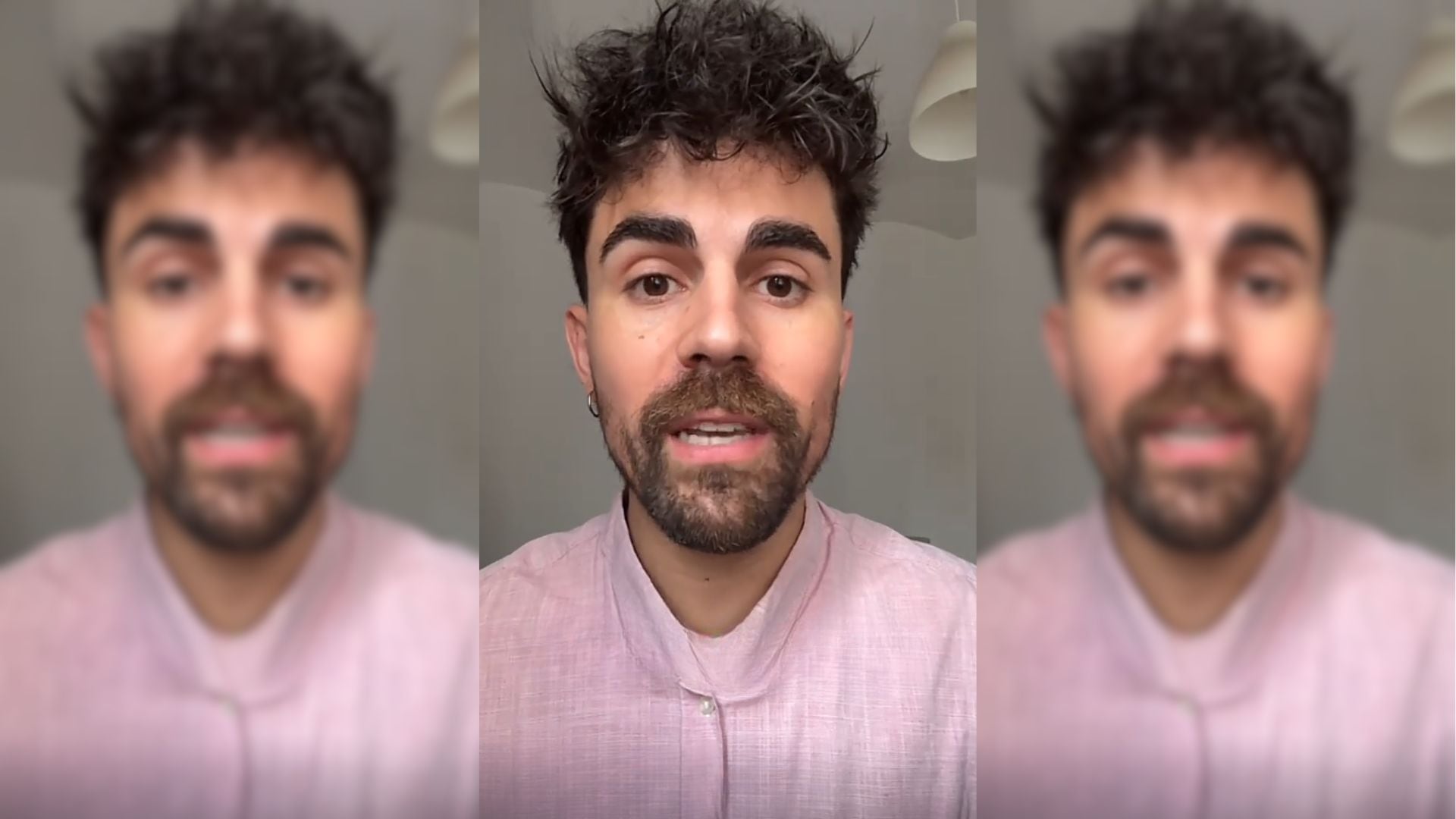 El psicólogo Fran Sánchez en un vídeo en sus redes sociales (@minddtalk / Montaje Infobae)