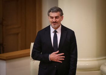 Mijaíl Kavelashvili (REUTERS/Irakli Gedenidze)