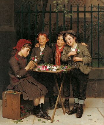 "Una clientela dura" (1881), de