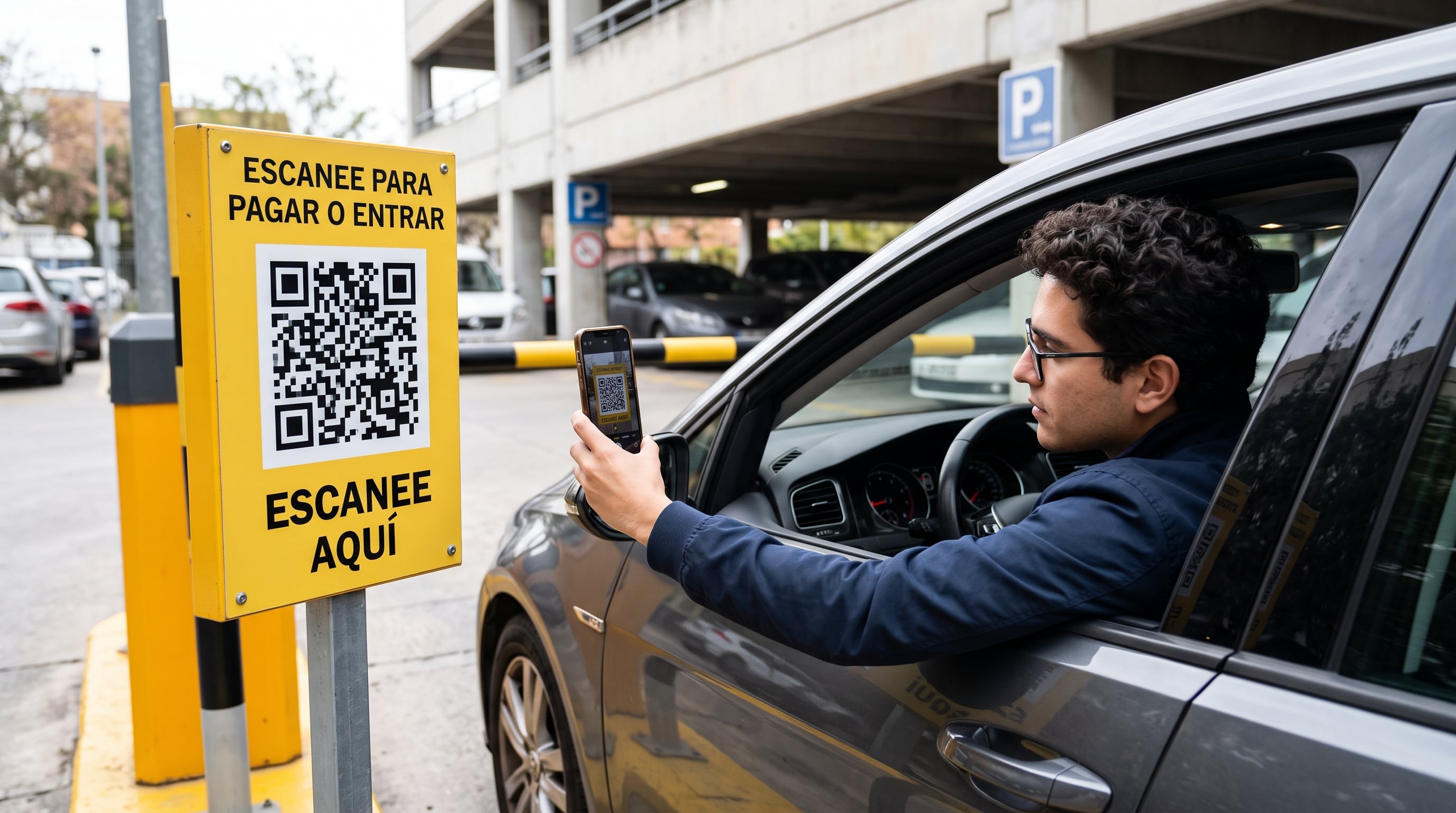 Un código QR alterado en un parquímetro puede dirigir al usuario a sitios fraudulentos. (Imagen Ilustrativa Infobae)