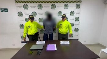 El presunto homicida es oriundo de Nóvita (Chocó) - crédito Policía Nacional