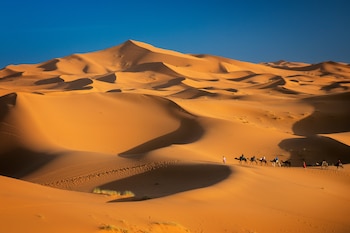 Desierto de Merzouga, en Marruecos