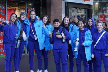 Las chicas aprovecharon la tarde