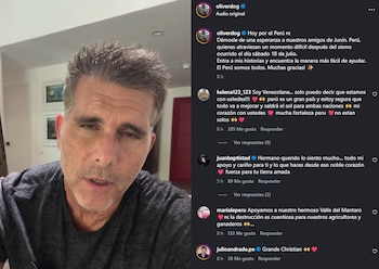"Estamos juntos": Christian Meier solicita ayuda para las familias afectadas por el sismo en Junín. Captura: oliverdog.