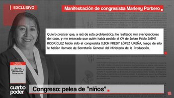 Declaración de Marleny Portero ante